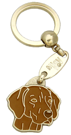 BRACCO UNGHERESE - Medagliette per cani, medagliette per cani incise, medaglietta, incese medagliette per cani online, personalizzate medagliette, medaglietta, portachiavi